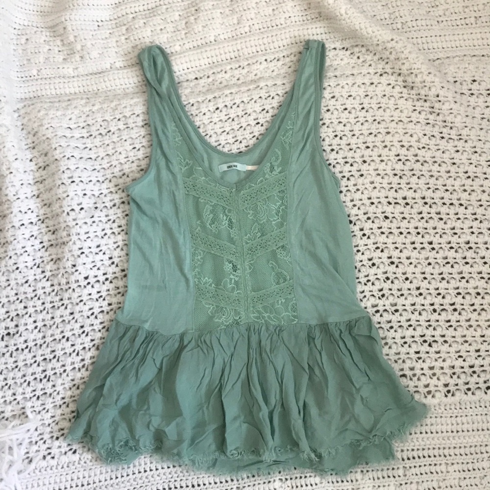 Mint tank top